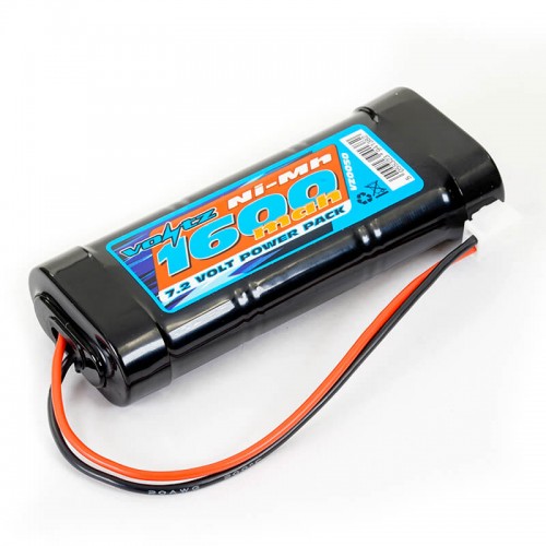 1600mAh 7.2v NiMH Stick Pack Battery 6 Cell w/micro Connector