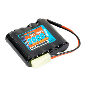 Hobby 2000mAh 4.8v  Battery w/mini Tamiya Plug (HE00010)