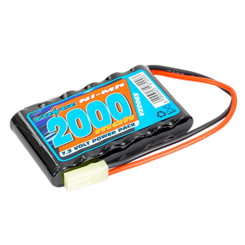 Hobby 2000mAh 7.2v AA Pack w/mini Tamiya Plug (HE00011)