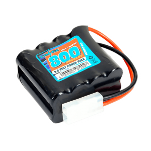 Hobby 800mAh 9.6v AA Hump Pack w/Tamiya Plug (HE00014)