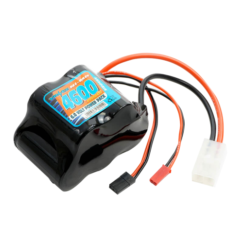 4600mAh 6.0v NiMH Receiver sub-c Pack Hump Battery w/bec/JR Plug 1/5th