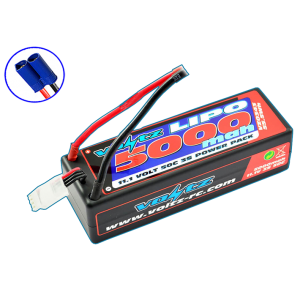 Voltz 5000mah Hard Case 11.1v 50c Lipo Stick Pack EC5