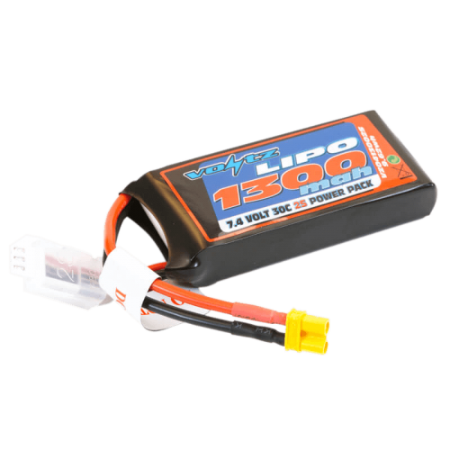 Voltz 1300mah 7.4v 30c Lipo Battery W/XT30