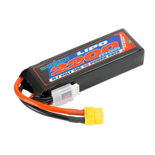 Voltz 2200mah 11.1v 30c Lipo Battery W/XT60