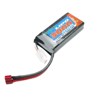 Voltz 3000mah 7.4v 30c LiPo Shorty Battery Pack - Deans Voltz 3000mah 7.4v 30c LiPo Shorty Battery Pack - Deans