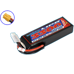 Voltz 3300mah 14.8V 30C LiPo W/XT60 331g 135mm x 25mm x44mm