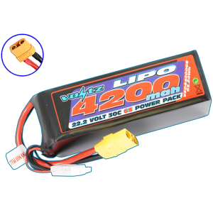 Voltz 4200mah 22.2v 30c Lipo Battery W/XT90