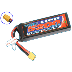 Voltz 5200mah 11.1v 30c Lipo Battery W/XT60