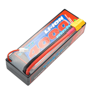 Voltz Li-Ion 7.4v 2s 4000mAh Hardcase Battery With XT60 Plug