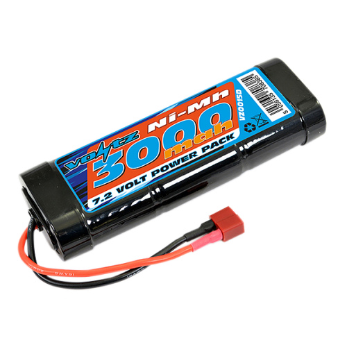 3000mAh 7.2v NiMH Stick Pack Battery w/Deans Connector