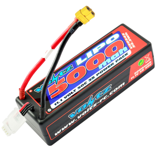 5000mAh 3s 11.1v 50C Hardcase LiPo Battery w/ XT60 Connector