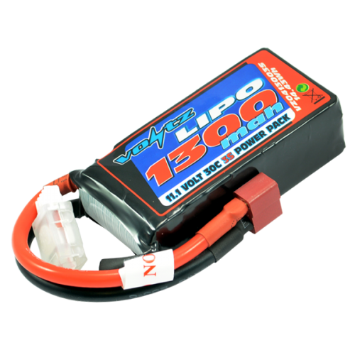 1300mAh 3s 11.1v 30C LiPo Battery